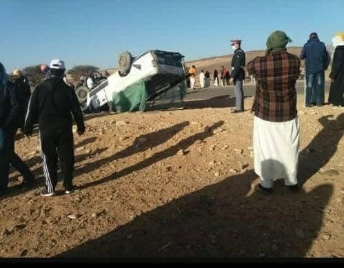 انقلاب “بيكوب” يؤدي إلى وفاة شخص وجرج 22 آخرين بطاطا